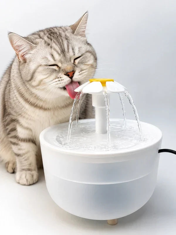 Fontaine à eau pour chat : pourquoi votre chat boit plus avec une fontaine ?